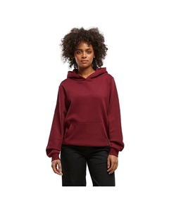Худи Organic Loose Brushed Fleece, красный Urban classics