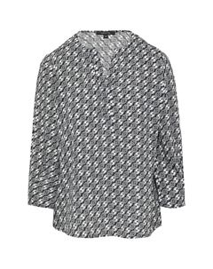 Блуза, темно-синий Comma,