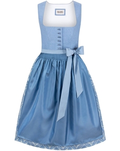 Широкая юбка в сборку Anke, синий Stockerpoint