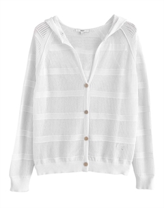 Вязаный кардиган, белый Next