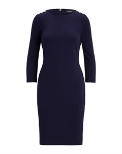 Платье, темно-синий Lauren ralph lauren