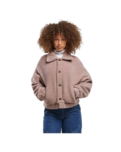 Куртка Short Sherpa, розовый Urban classics