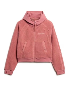 Толстовка Active Tech Fleece full zip, розовый Superdry