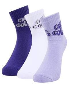 Носки Ellinger, цвет Purple/Lilac/White Carlo colucci