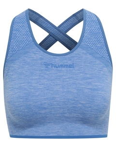 Спортивный бюстгальтер-бралетт, цвет Royal blue/Pastel blue Hummel