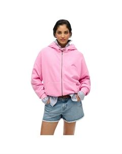 Толстовка Essential Logo Gd half zip, розовый Superdry