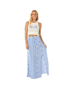 Юбка San Carlos Maxi long skirt, синий Rip curl