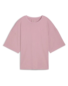 Футболка с коротким рукавом Her Oversized, розовый Puma