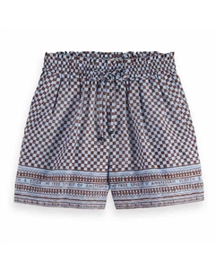 Брюки с высокой талией Lurex, синий Scotch&soda