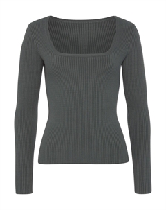 Свитер, оливковый Lascana