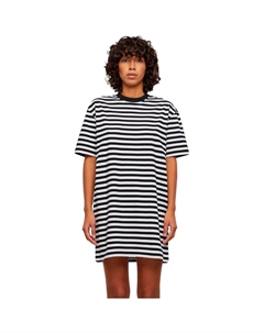 Платье Oversized Striped short sleeve short, белый Urban classics