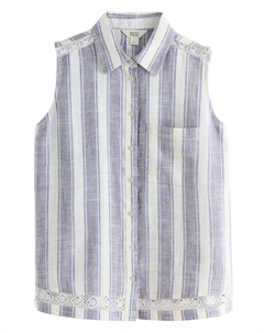 Блуза, светло-синий Next