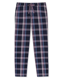 Пижамные штаны Mix & Relax, темно-синий Schiesser