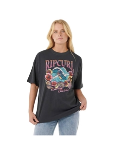 Футболка с коротким рукавом Hawaii Classic Heritage, черный Rip curl