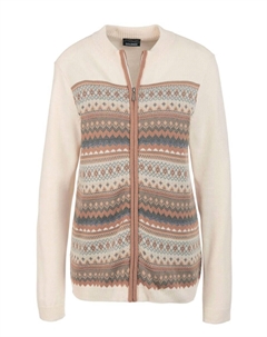Вязаный кардиган, кремовый Goldner
