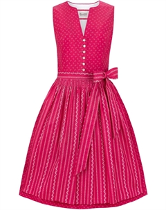 Широкая юбка в сборку Fina, красный Stockerpoint