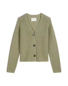 Вязаный кардиган, оливковый Marc o'polo