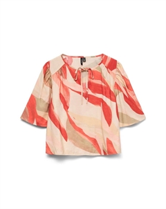 Блуза VMTyra, цвет Lobster/Light orange Vero moda