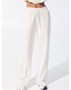 Широкие брюки, белый Pull & bear