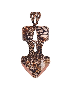 Купальник бандо, цвет Brown/Chocolate Guess