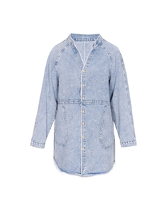 Платье-рубашка Fashion Look, светло-синий Faina