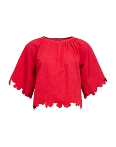 Блуза OBJKamma, темно-красный Object