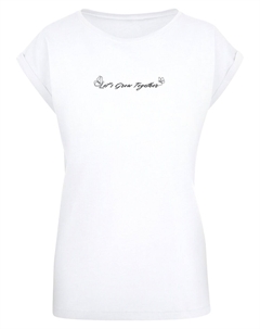 Рубашка Lets Grow Together, белый Merchcode