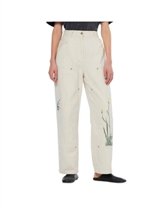 Брюки с высокой талией Raine Wide Leg, бежевый Scotch&soda