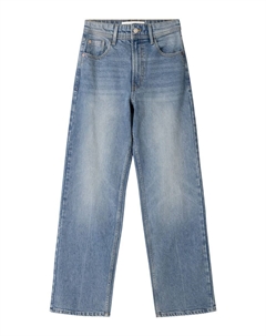 Джинсы Bootcut, синий деним Bershka