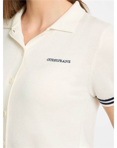 Вязаный кардиган, кремовый Guess