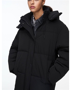 Пальто межсезонное, черный Pull & bear