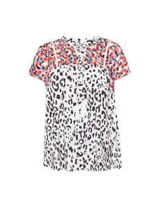 Блуза, разноцветный Usha