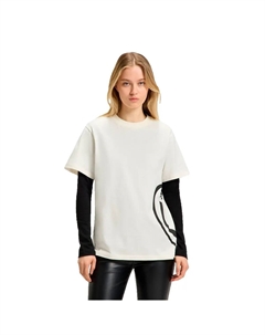 Футболка с коротким рукавом Vintage 5 10258021 01, белый Hugo