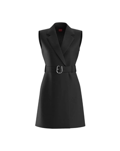 Платье Komea 10233791 01 sleeveless short, черный Hugo