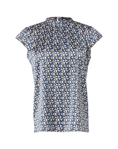 Блуза, цвет Navy/Opal Comma,