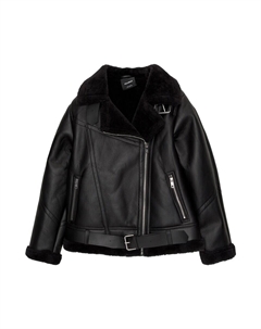 Куртка межсезонная, черный Pull & bear