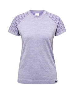 Футболка с коротким рукавом CI Seamless, фиолетовый Hummel