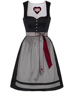 Широкая юбка в сборку FC Bayern Bitz, цвет Grey/Anthracite Spieth & wensky