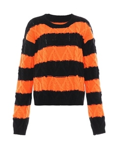 Свитер, цвет Dark orange/Black Mymo
