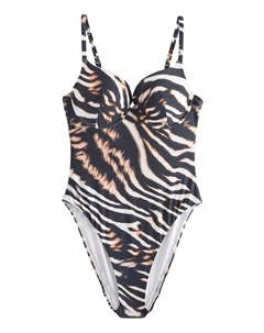 Купальник пуш-ап, цвет Brown/Cappuccino Next