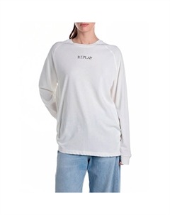 Лонгслив W3393A.000.23792P, белый Replay