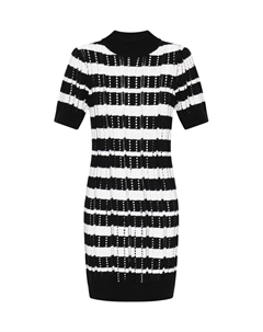 Вязаное платье Boho, черный Izia