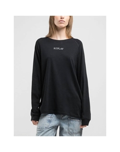 Лонгслив W3393A.000.23792P, черный Replay