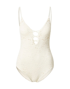 Треугольный купальник Hunkemöller, кремовый Hunkemoller