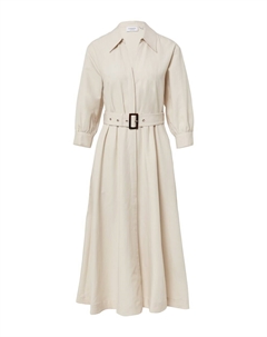 Платье-рубашка, бежевый Comma,