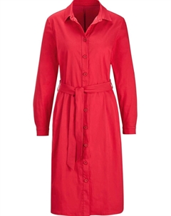 Платье-рубашка, красный Goldner