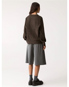 Свитер, темно-коричневый Pull & bear