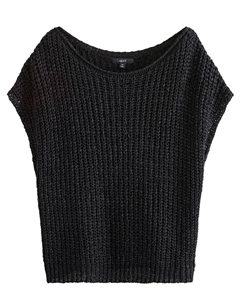 Вязаный топ, черный Next