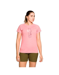 Футболка с коротким рукавом Serpe, розовый Trangoworld
