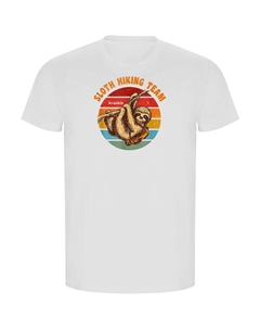 Футболка с коротким рукавом Sloth Hiking Team ECO, белый Kruskis